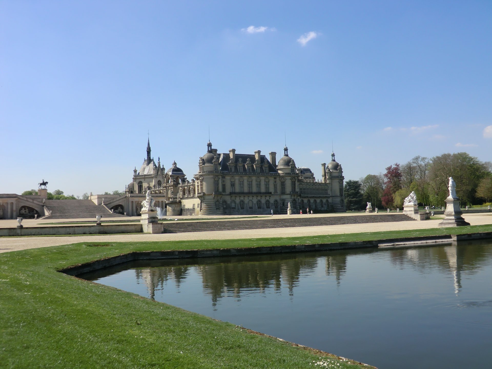 Wallpapers Constructions and architecture Castles - Palace Château de Chantilly