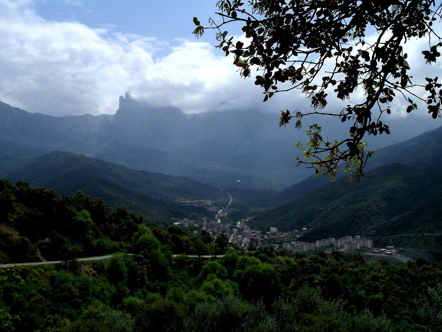 Wallpapers Trips : Africa Algeria montagnes du Djurdjura en grande Kabylie  Afrique du Nord