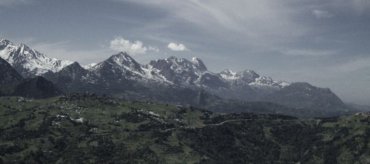 Fonds d'cran Voyages : Afrique Algrie montagnes du Djurdjura en grande Kabylie  Afrique du Nord