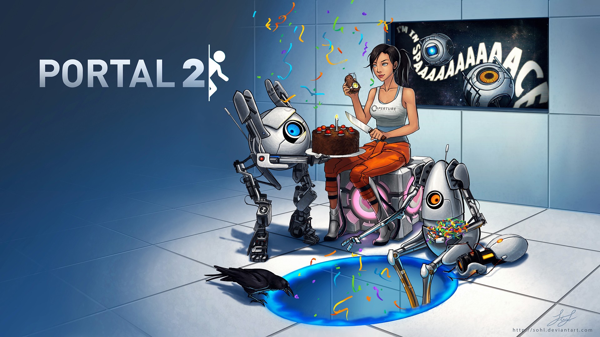 Wallpapers Video Games Portal 2 