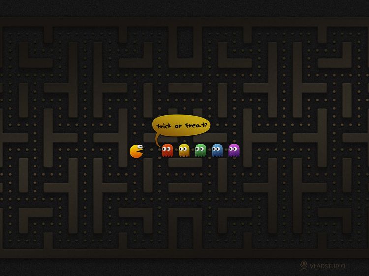 Fonds d'cran Jeux Vido Pac-man Wallpaper N341512