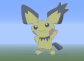  Video Games Pixel-Art Pichu