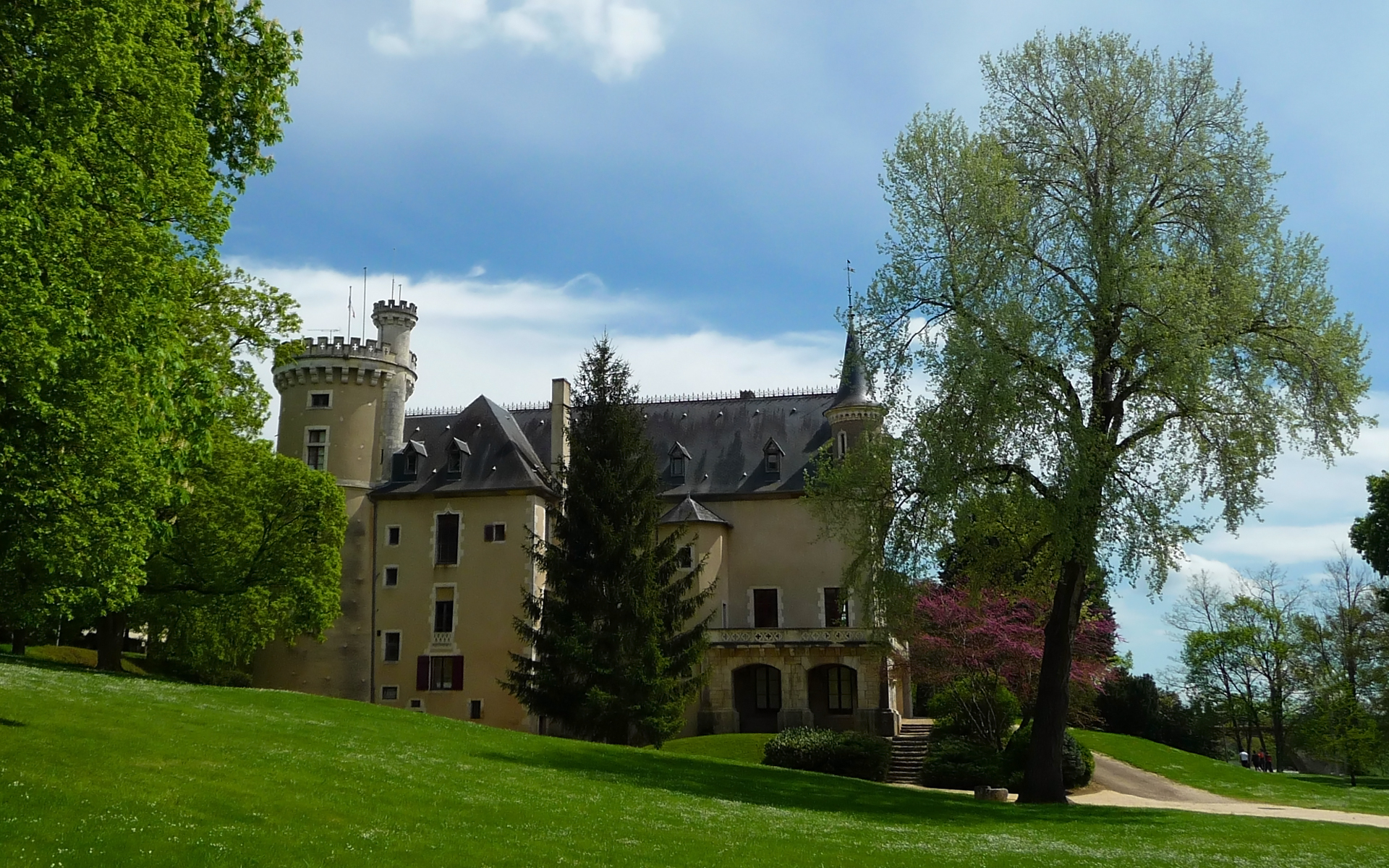 Wallpapers Constructions and architecture Castles - Palace Château de Saint Florent sur Cher (18)