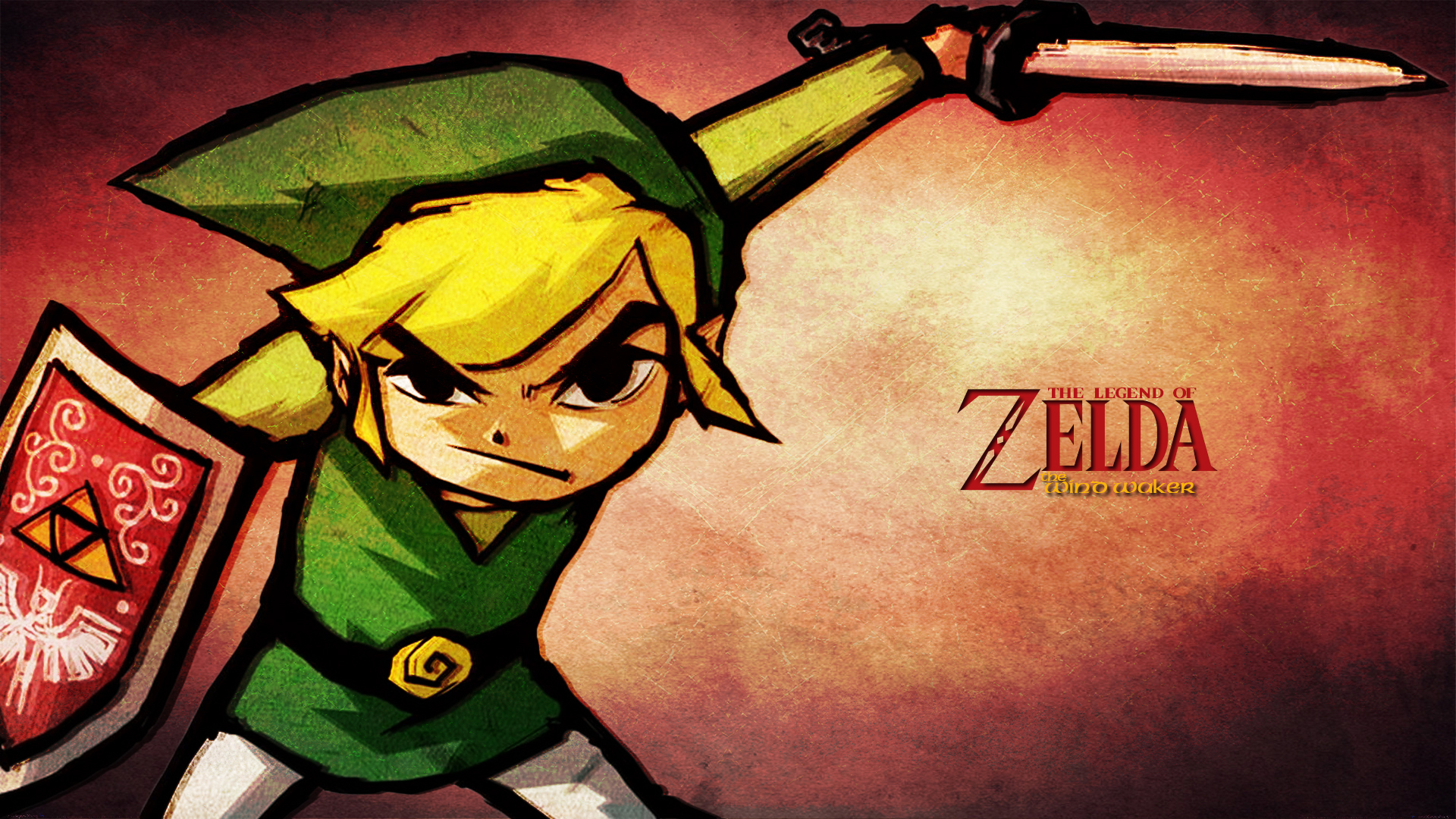 Fonds d'cran Jeux Vido The Legend Of Zelda - The Wind Waker Link personalized