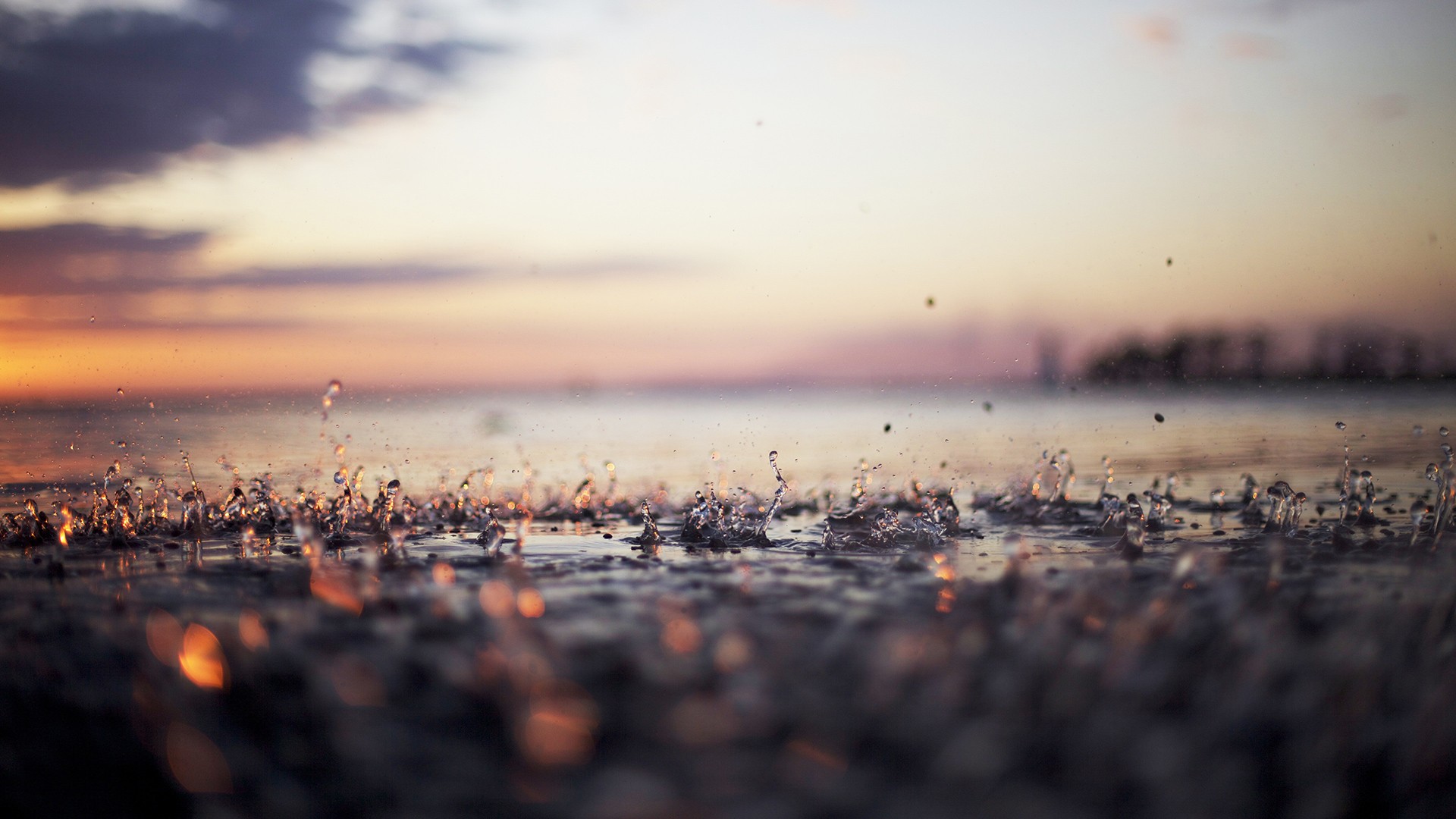 Fonds d'cran Nature Pluie 