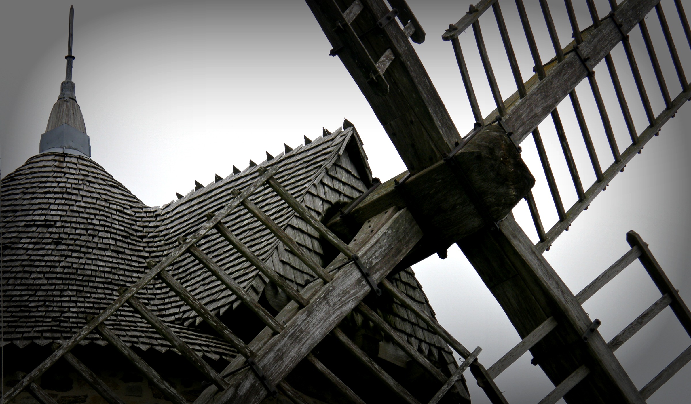 Wallpapers Constructions and architecture Windmills moulin de lancieux 22