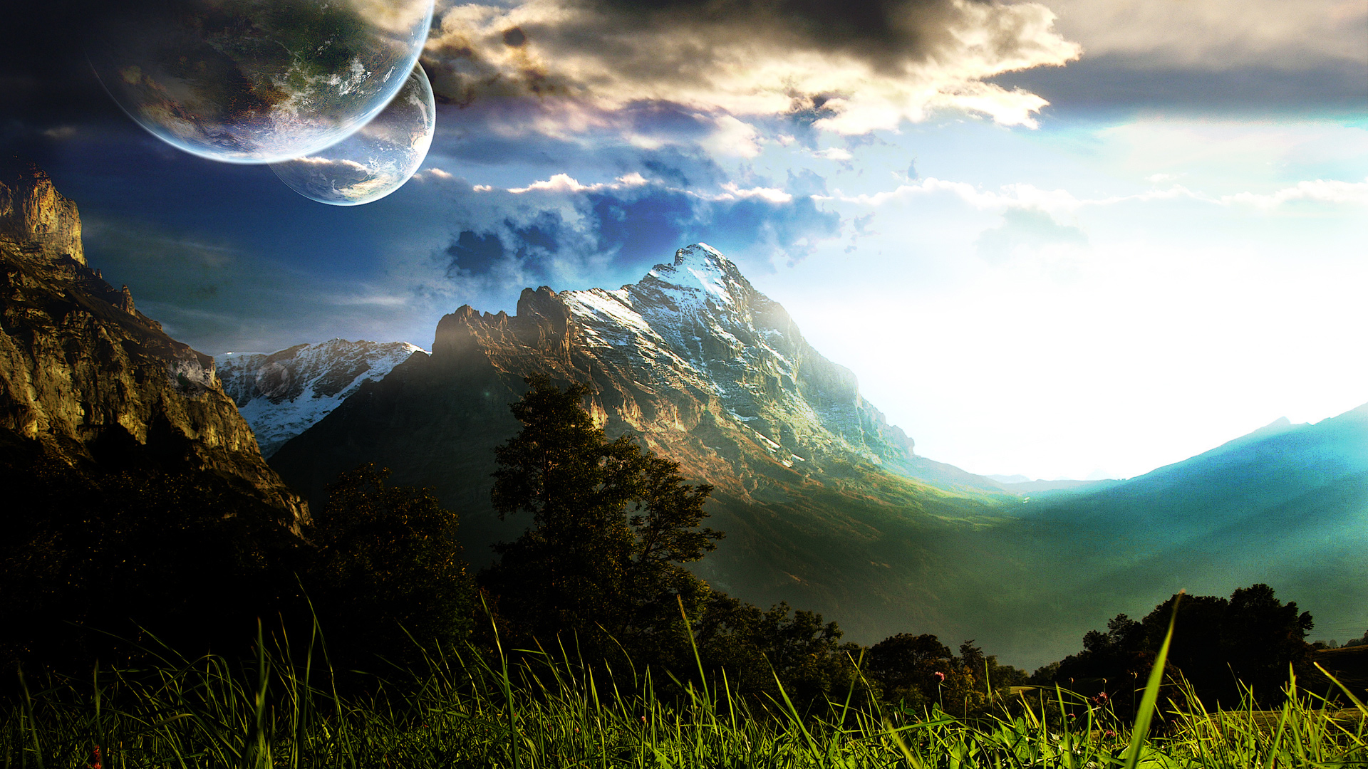 Wallpapers Digital Art Nature - Landscapes 