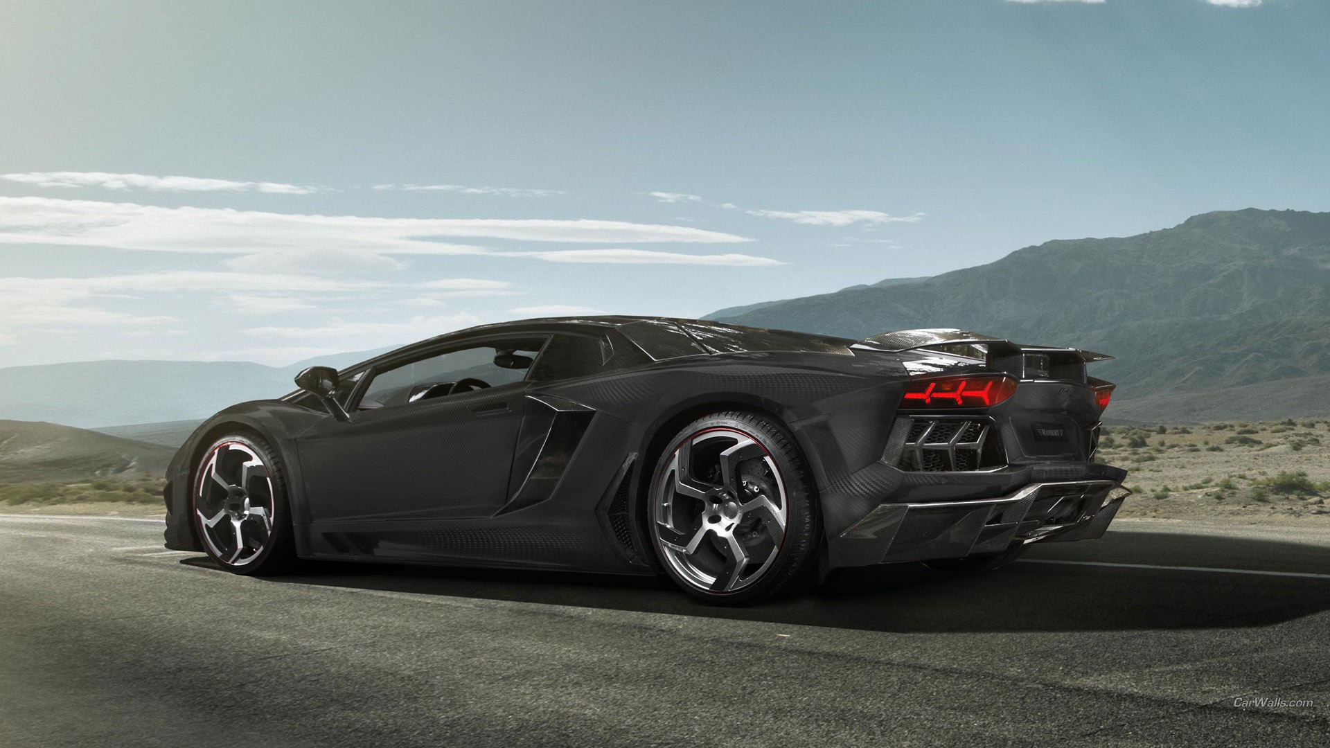 Fonds d'cran Voitures Lamborghini Aventador Carbonado