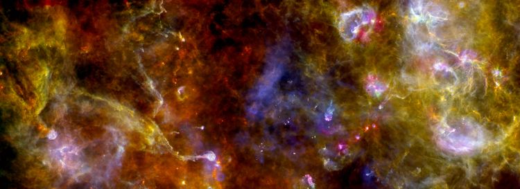 Wallpapers Space Stars - Nebulae Pouponnire d’toiles vue par Herschel