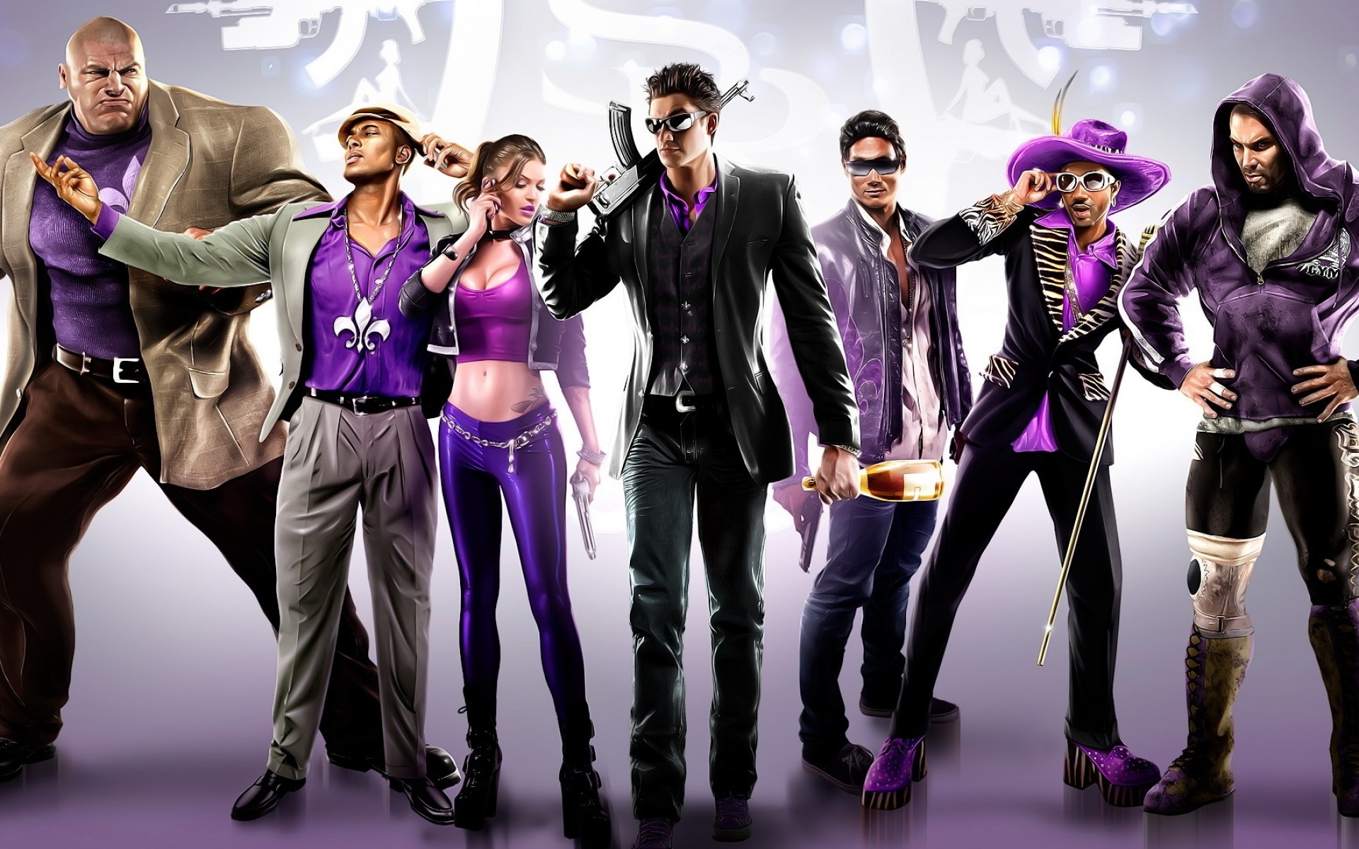 Fonds d'cran Jeux Vido Saints Row 3 