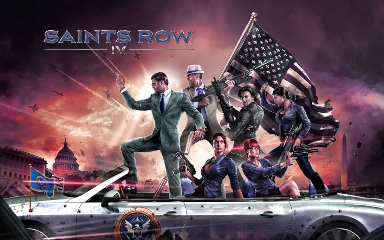 Fonds d'cran Jeux Vido Saints Row 4 Wallpaper N342414