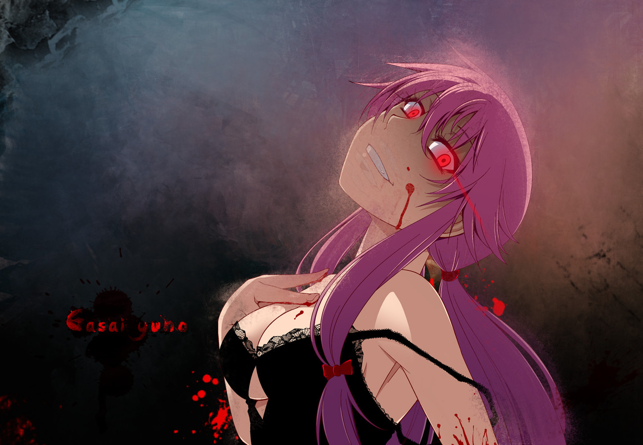 Fonds d'cran Manga Mirrai Nikki Mirai nikki- gasai yuno