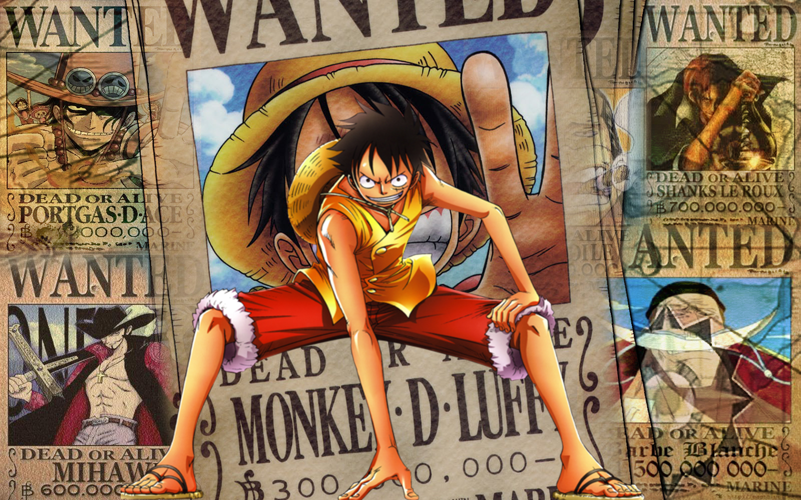 Fonds d'cran Manga One Piece Luffy