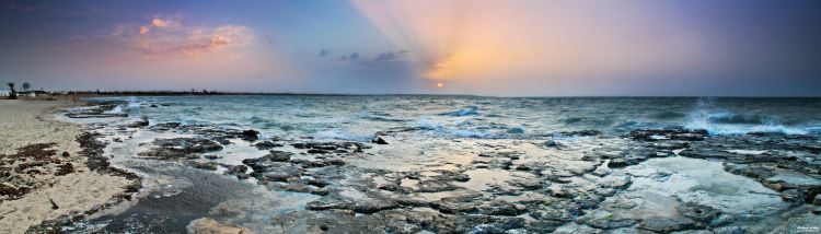 Fonds d'cran Voyages : Afrique Tunisie Une plage sauvage