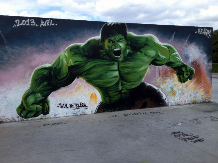 Fonds d'cran Comics et BDs Hulk Hulk, grandeur nature