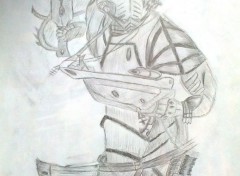  Art - Pencil ELDAR-WARHAMMER