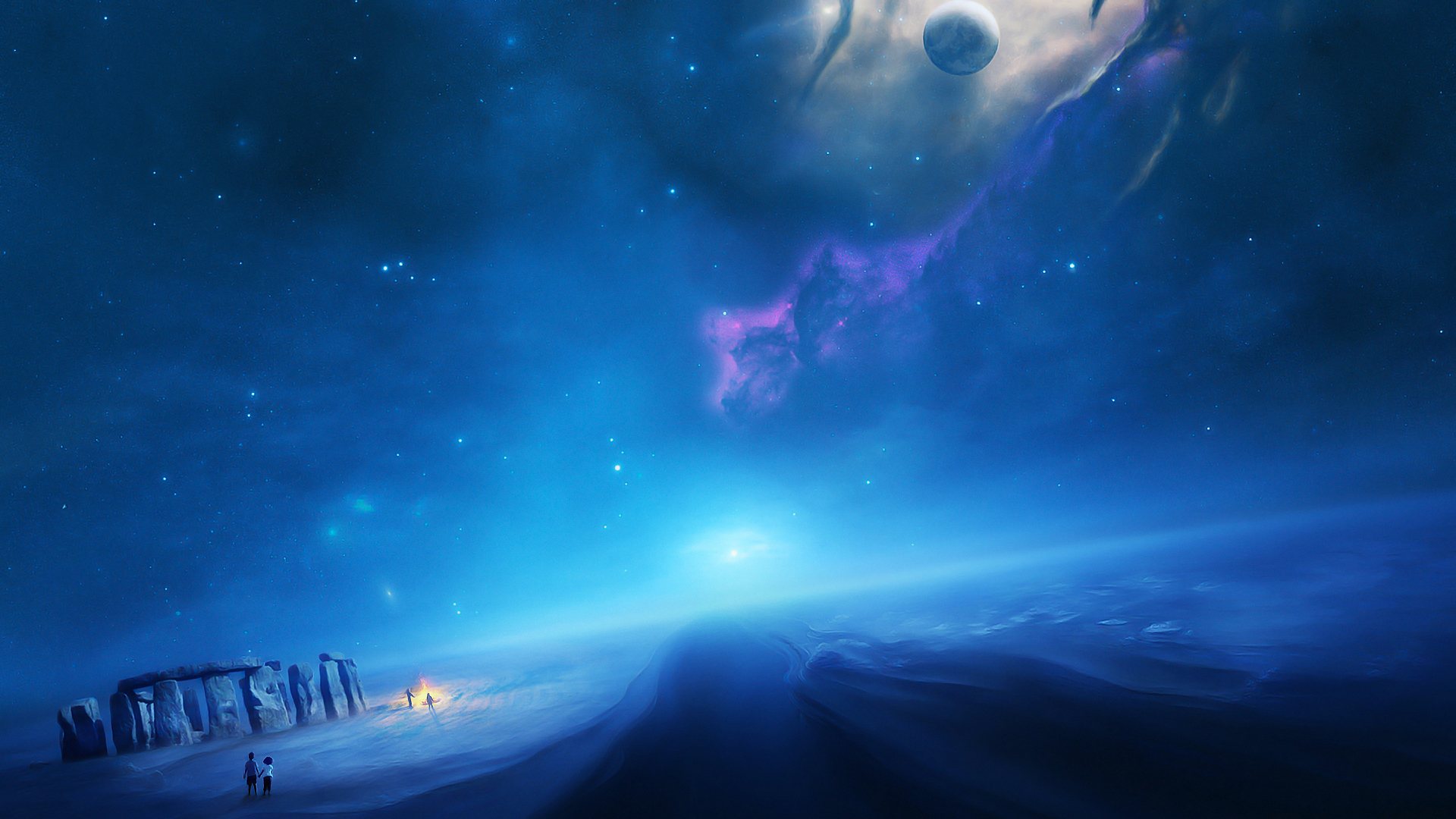 Wallpapers Digital Art Space - Universe Civilization...