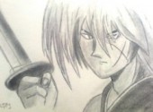  Art - Pencil kenshin