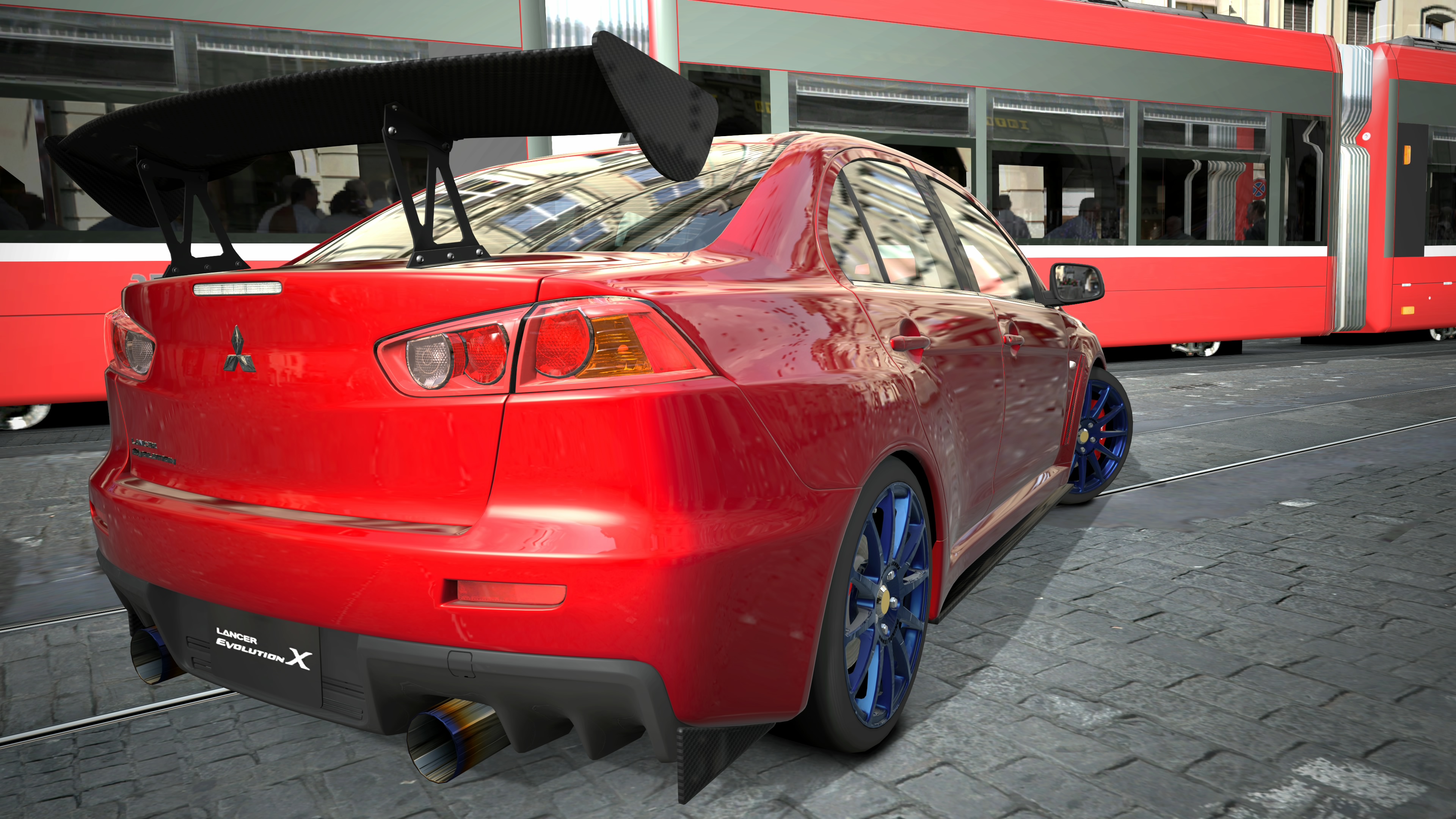 Wallpapers Video Games Gran Turismo 5 Mitsubishi Lancer Evolution X GSR P.P. '07