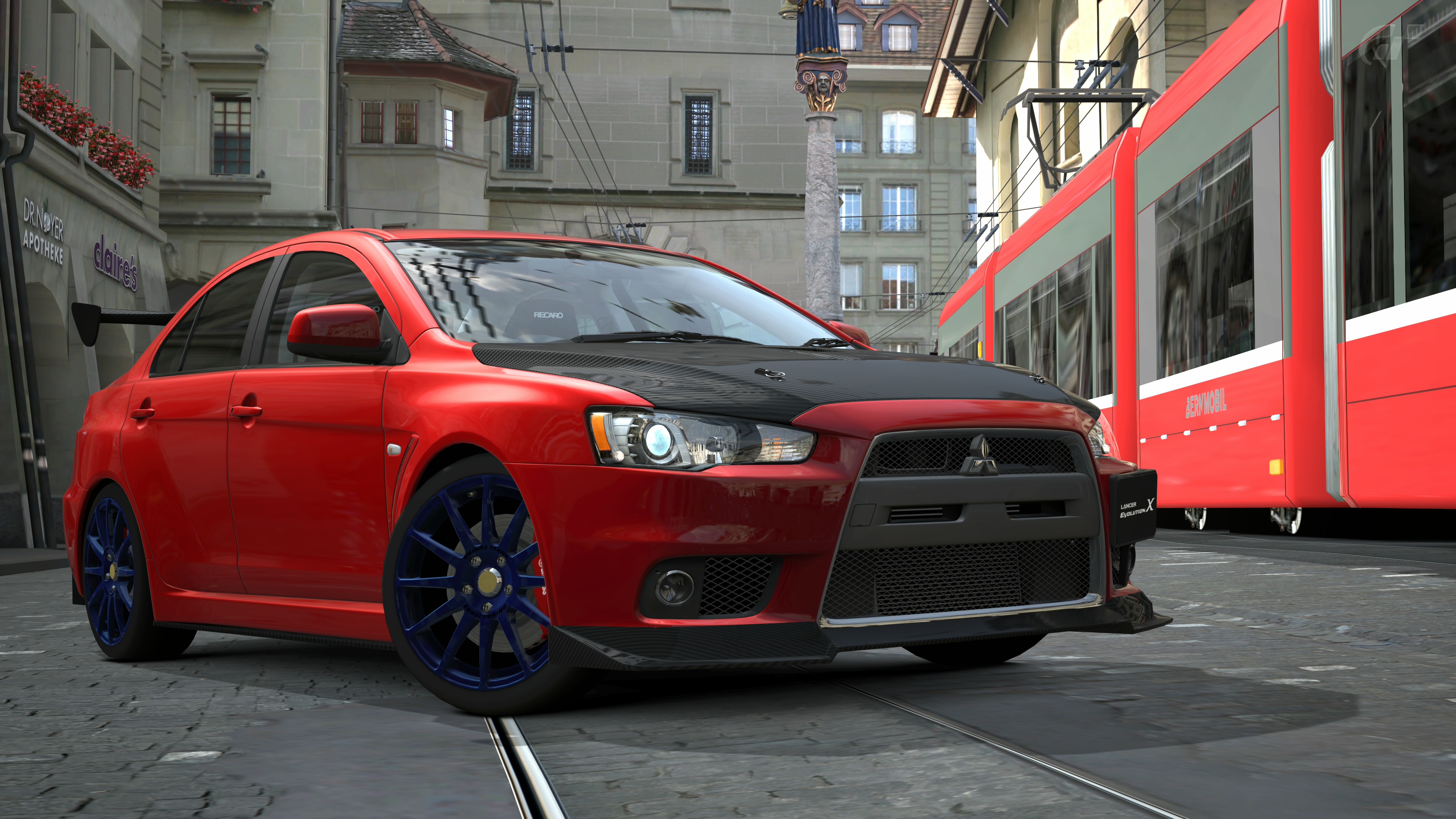 Fonds d'cran Jeux Vido Gran Turismo 5 Mitsubishi Lancer Evolution X GSR P.P. '07