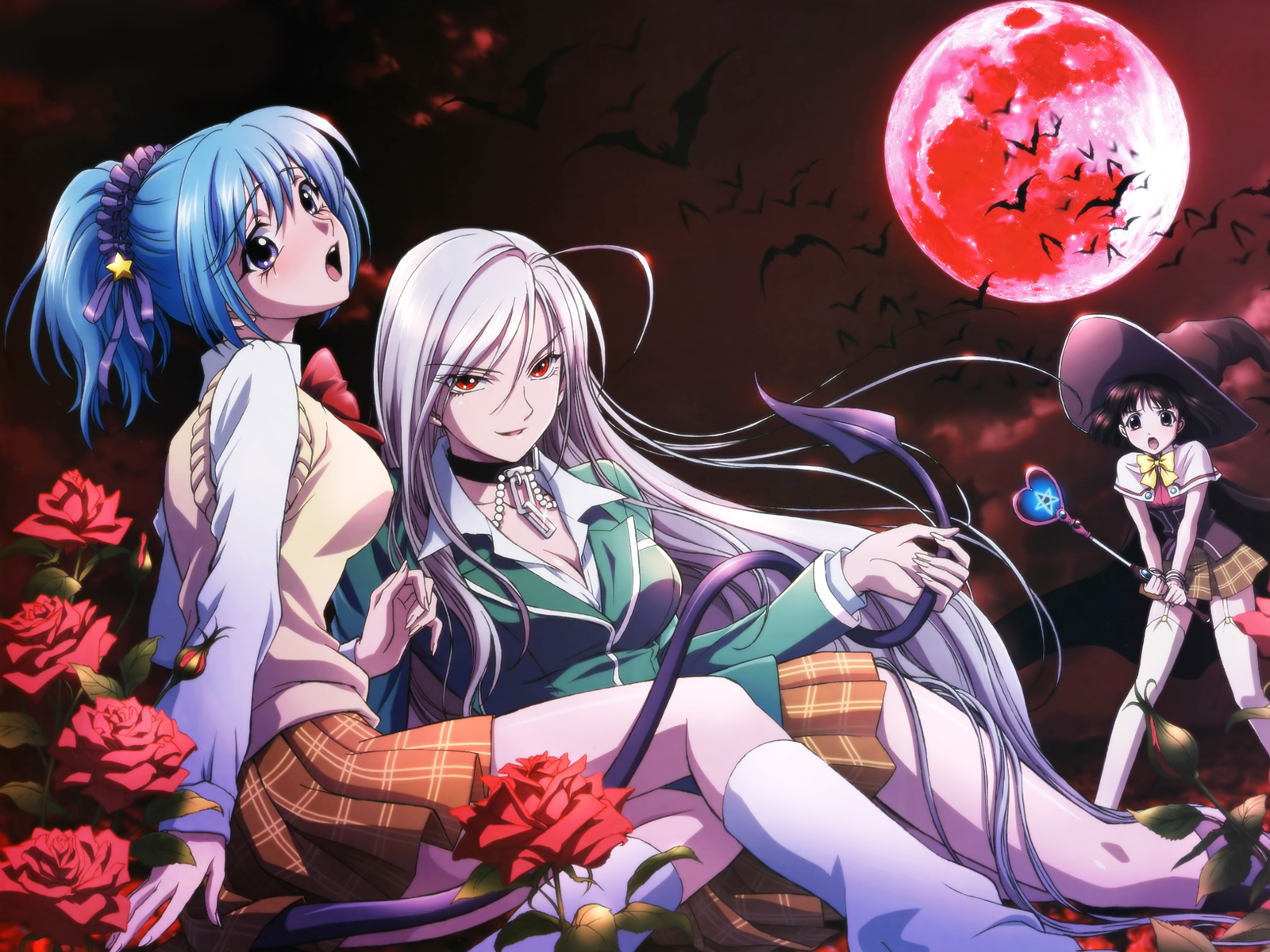 Wallpapers Manga Rosario + Vampire 