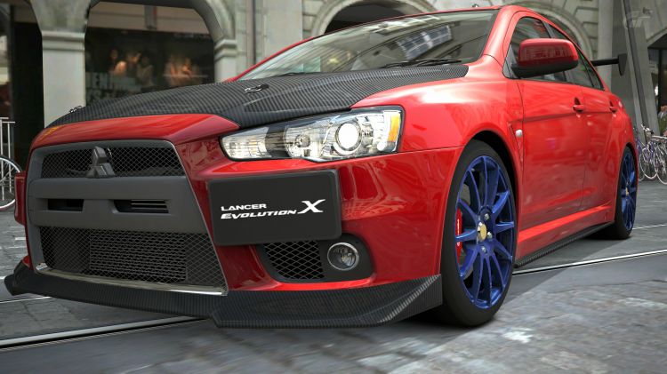 Fonds d'cran Jeux Vido Gran Turismo 5 Mitsubishi Lancer Evolution X GSR P.P. '07