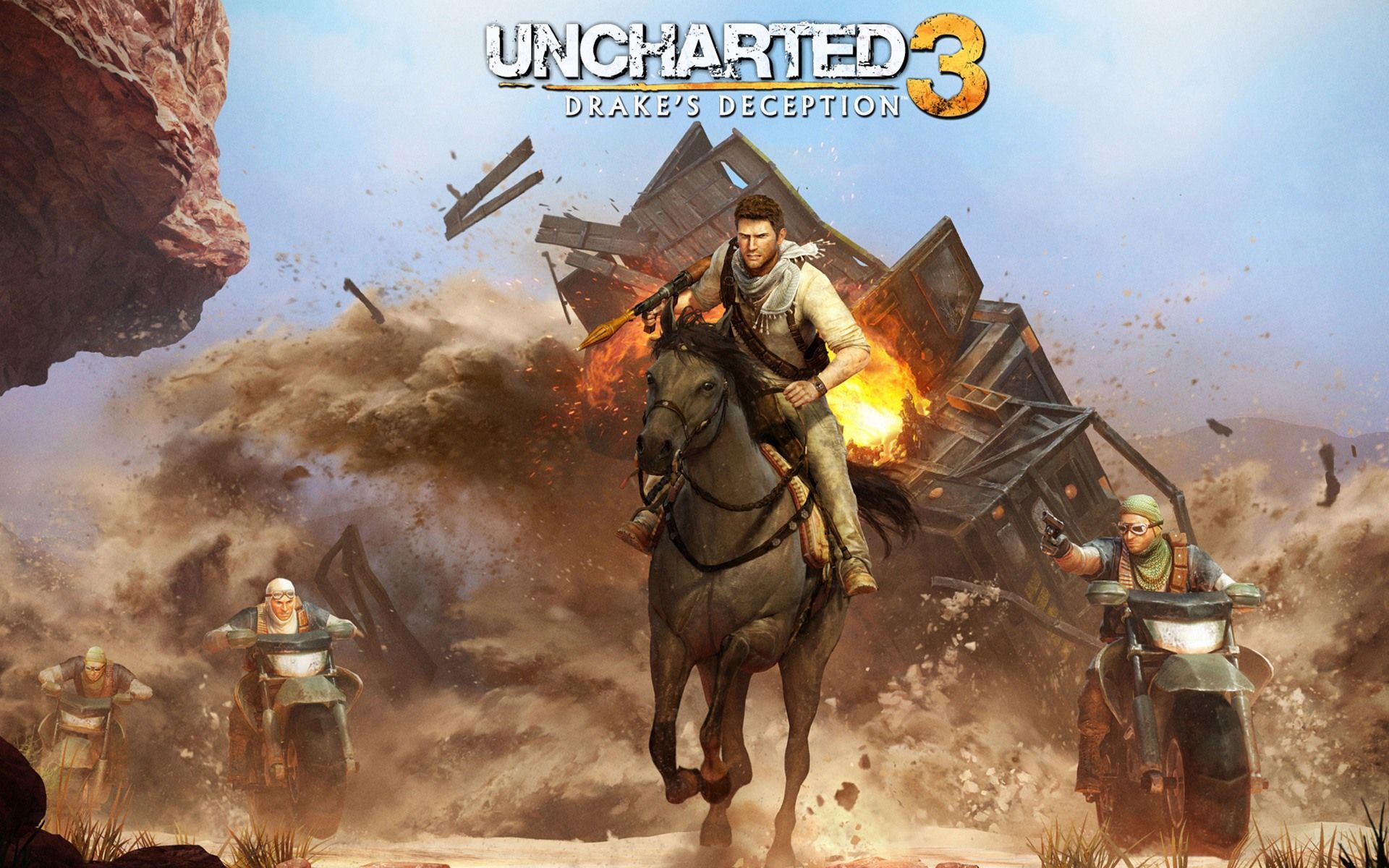 Wallpapers Video Games Uncharted 3 : Drake's Deception 