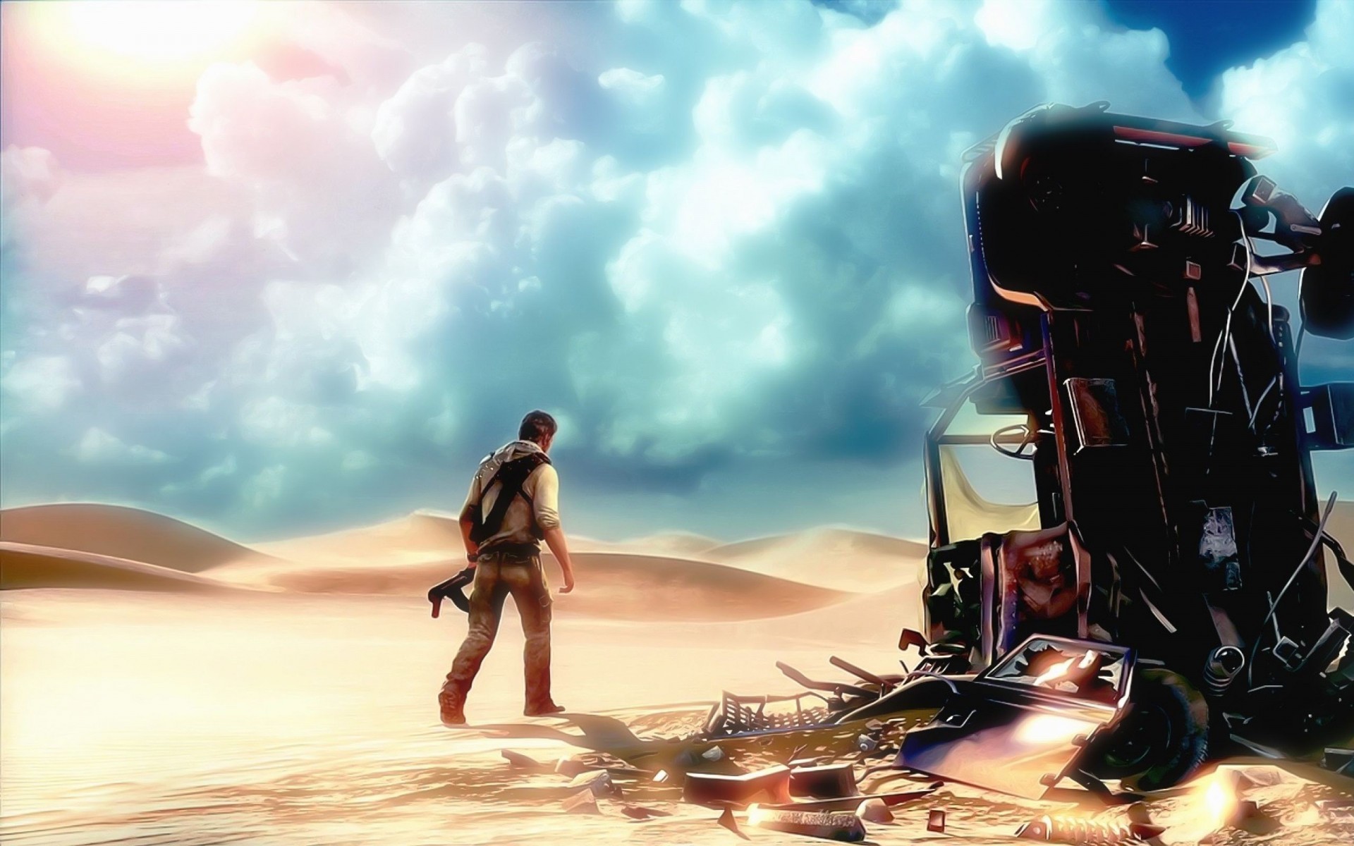 Wallpapers Video Games Uncharted 3 : Drake's Deception 