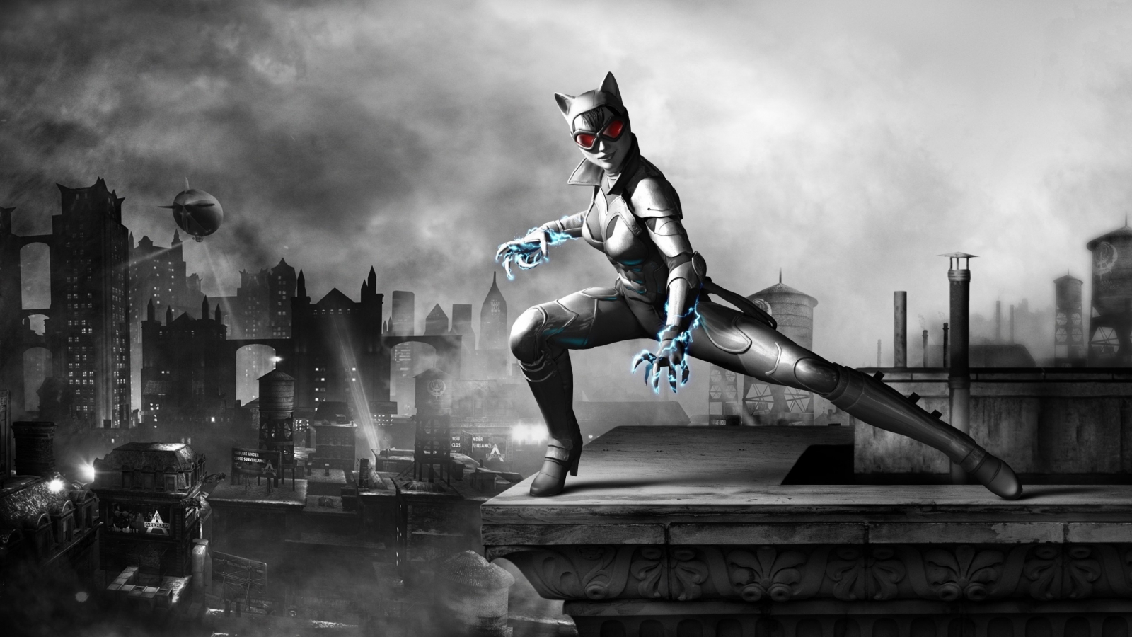 Fonds d'cran Jeux Vido Batman Arkham City Catwomen