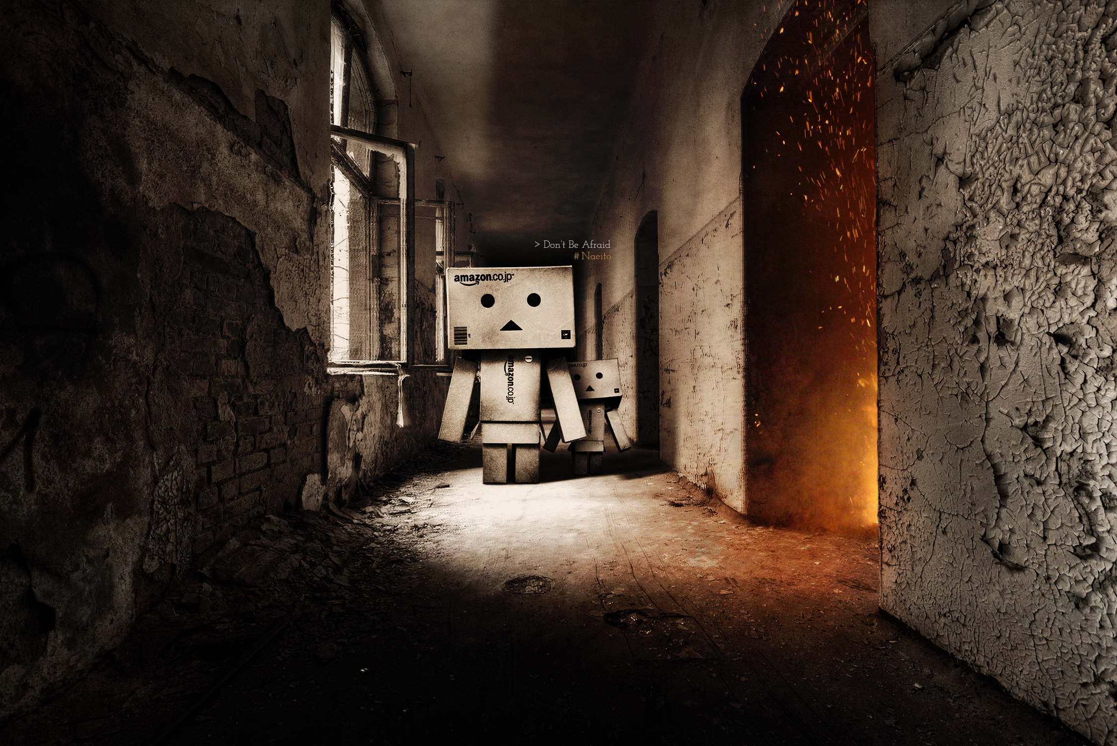 Wallpapers Objects Danbo Don't Be Afraid