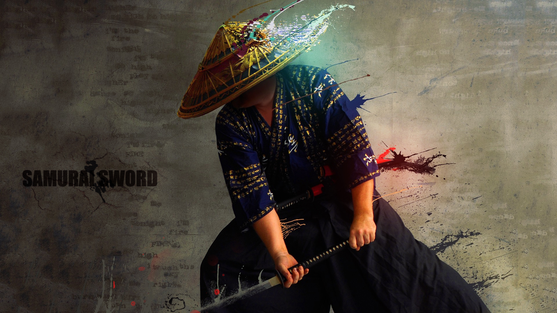 Wallpapers Digital Art Style Asian Samurai Sword