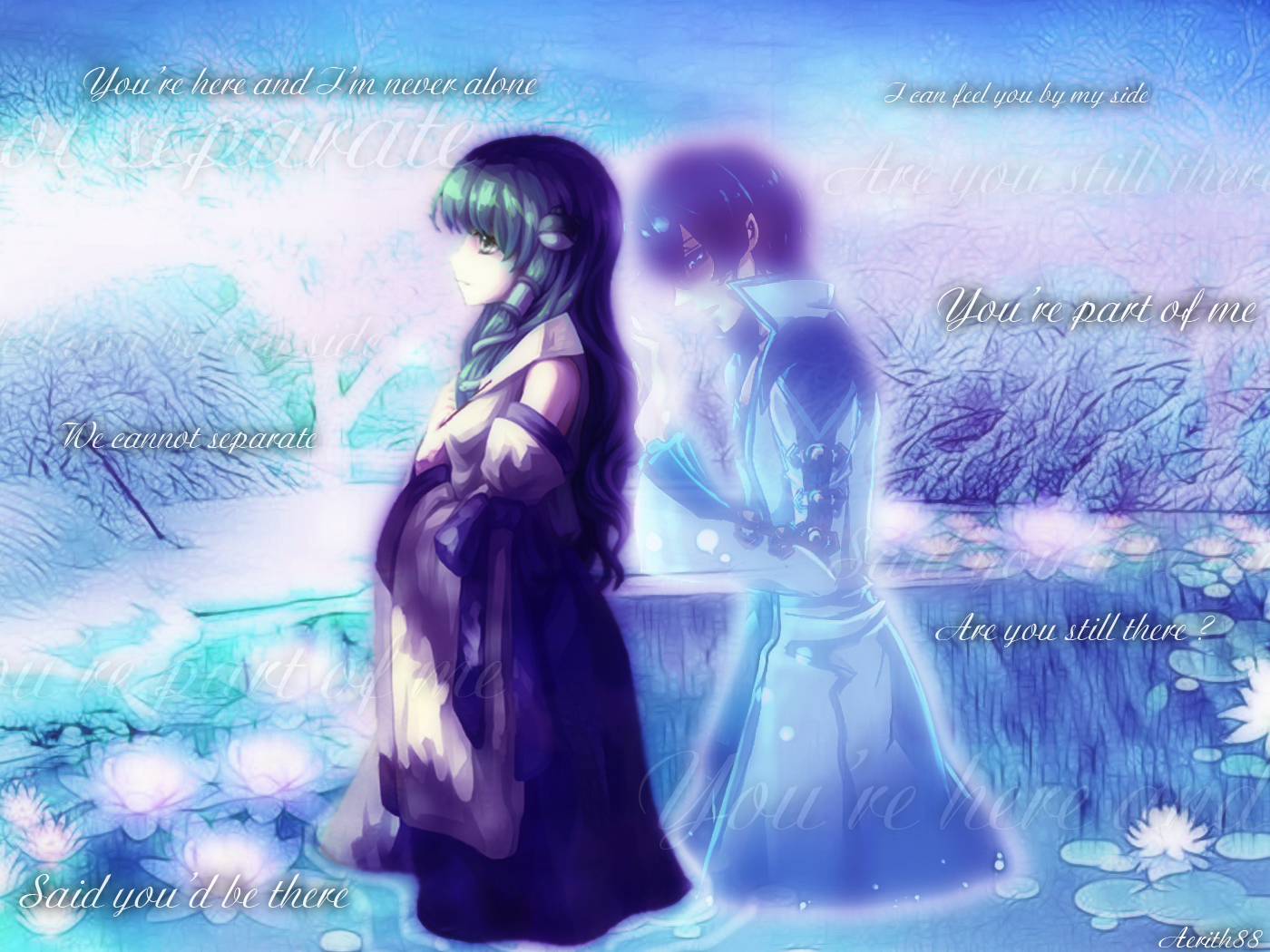 Wallpapers Manga Miscellaneous Never alone