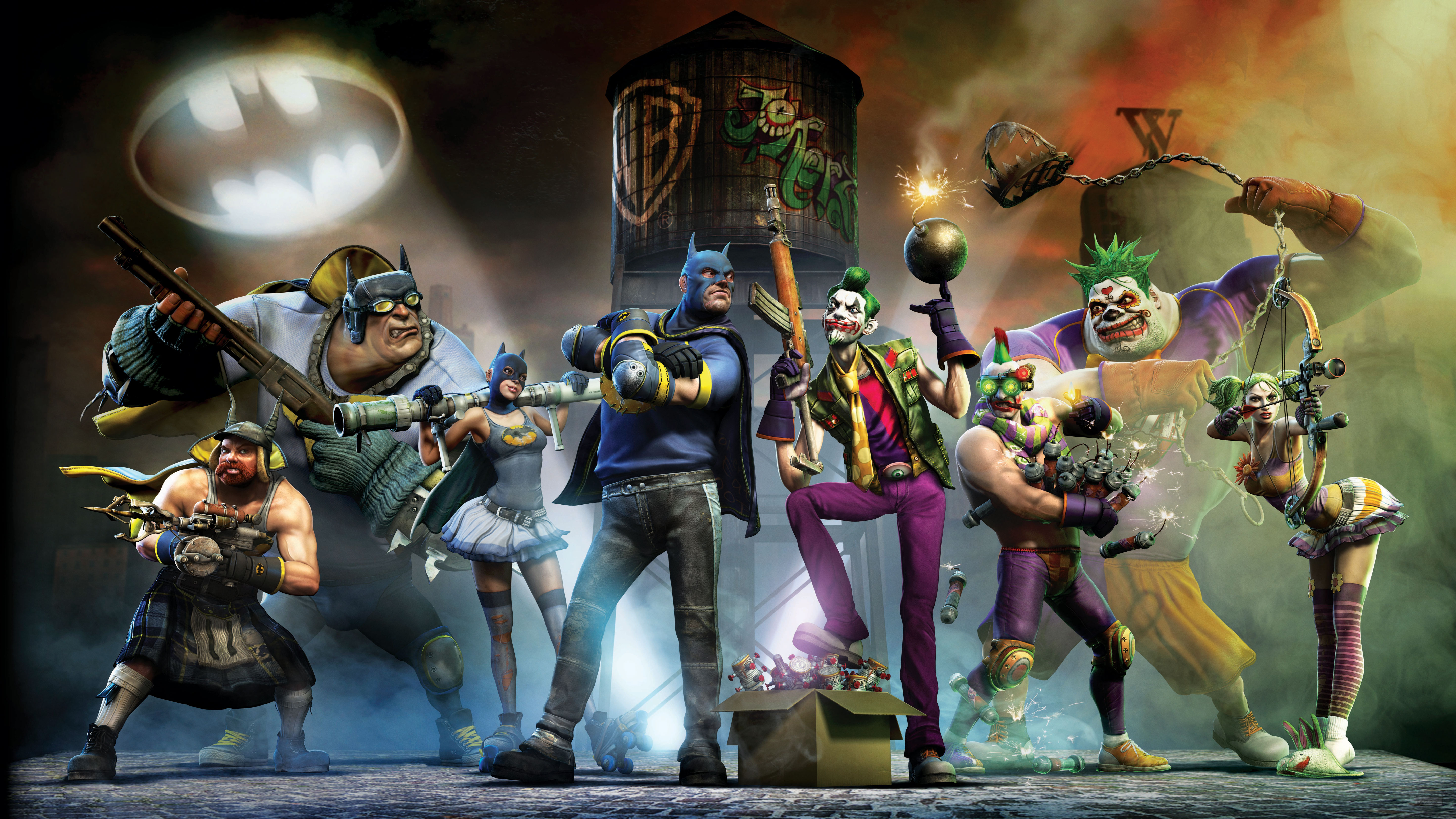 Fonds d'cran Jeux Vido Gotham City Impostors Gotham city impostors