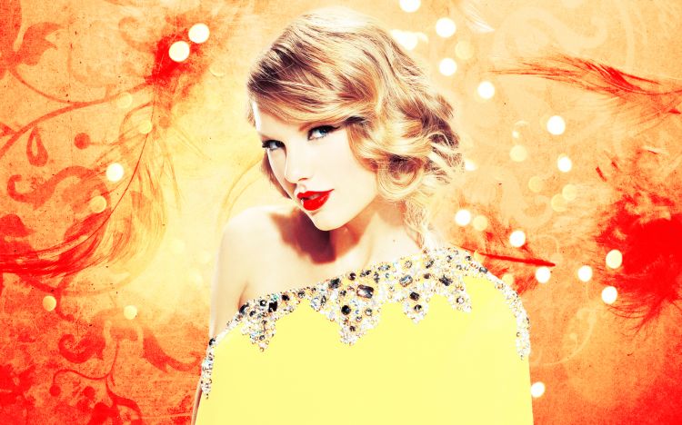 Fonds d'cran Clbrits Femme Taylor Swift Wallpaper N344076