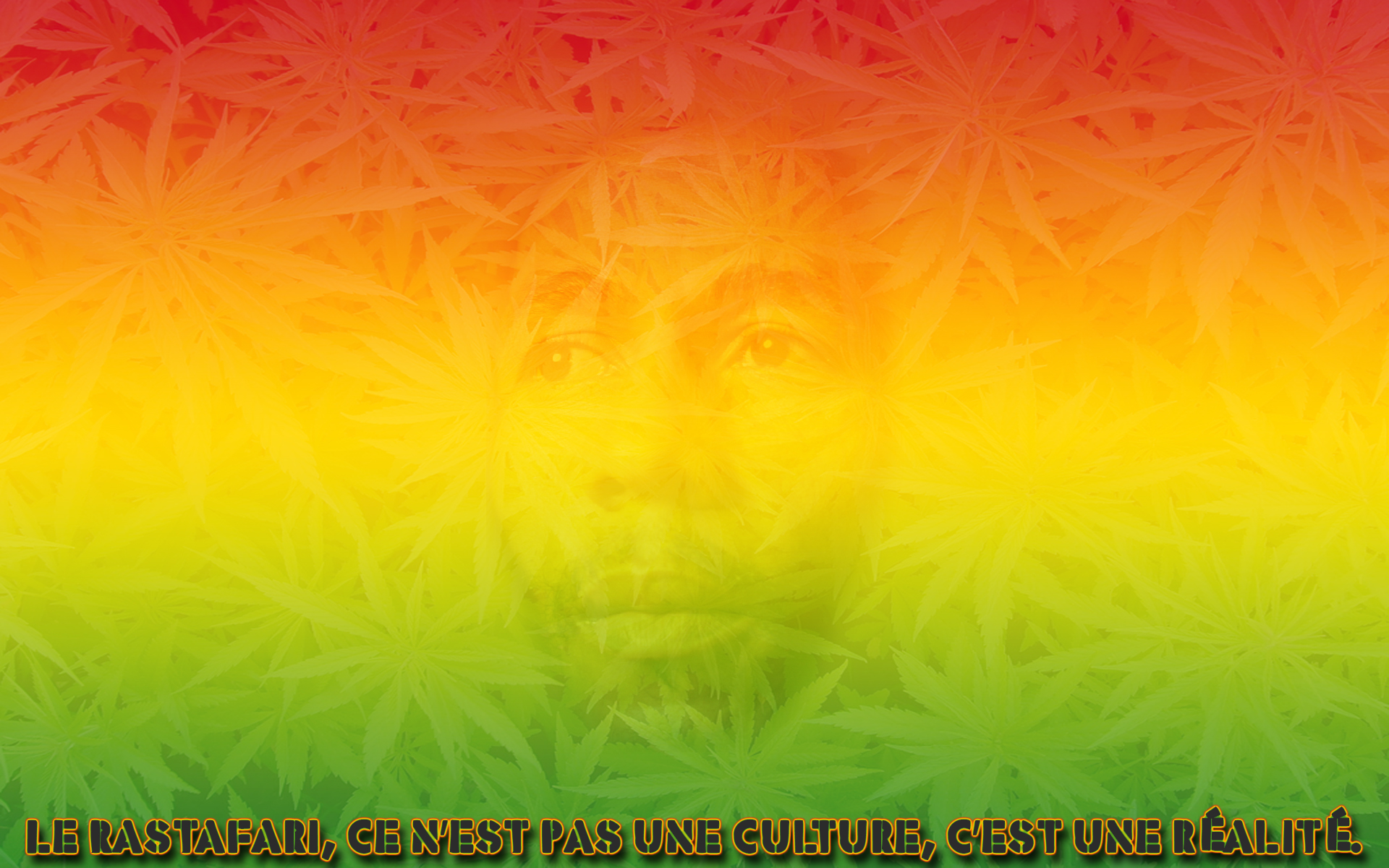 Wallpapers Music Bob Marley Le Rastafari, ce n&#8217;est pas une culture, c&#8217;est une réalité.