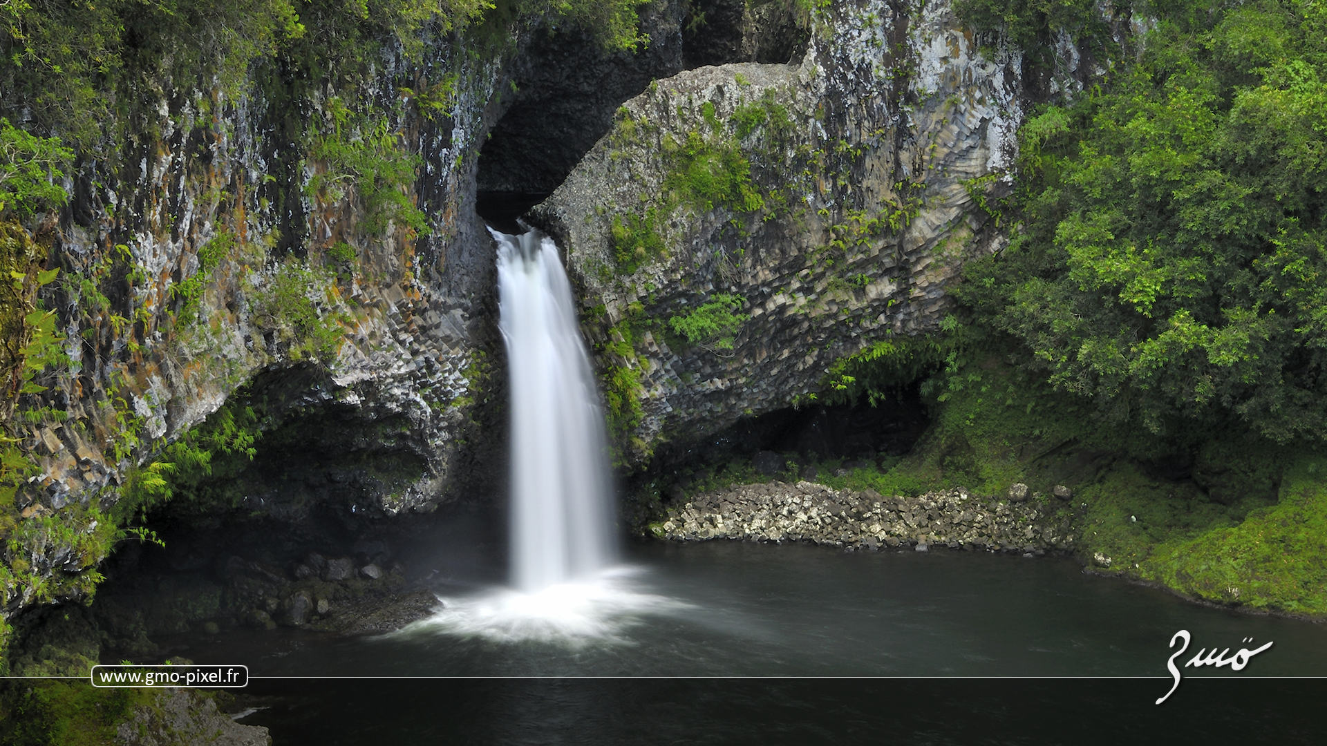 Wallpapers Nature Waterfalls l'île de la Réunion