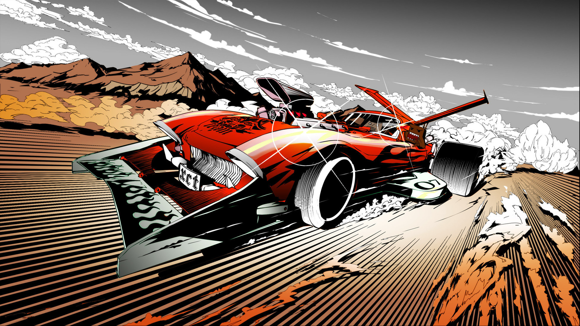 Wallpapers Digital Art Cars - Transport 