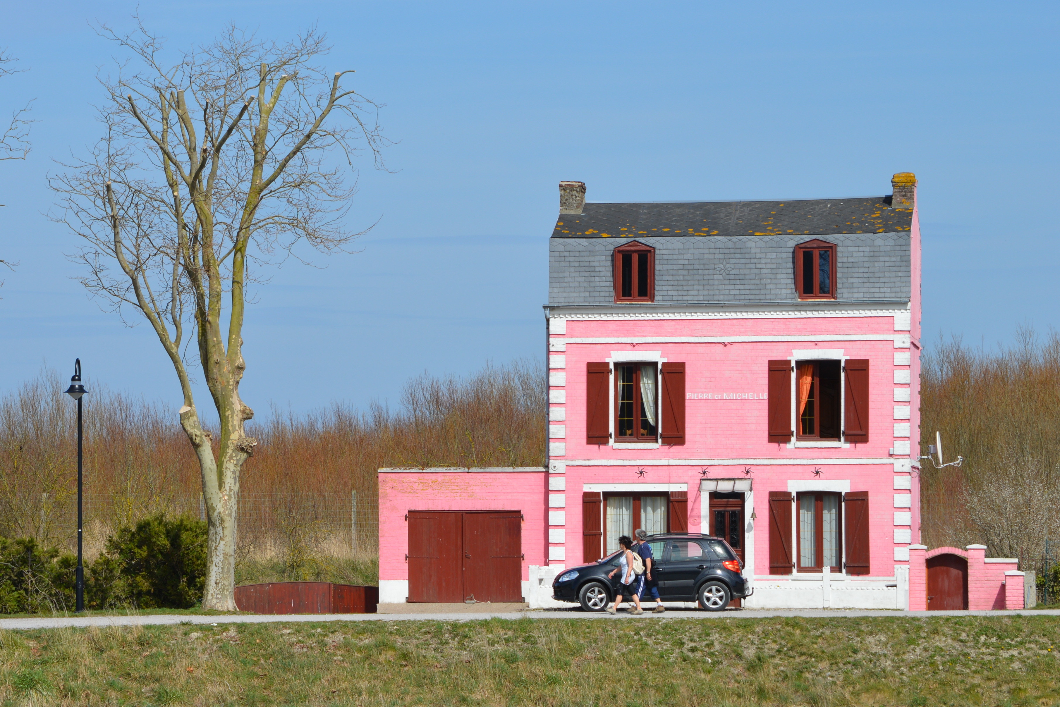 Wallpapers Constructions and architecture Houses BAIE DE LA SOMME DU CROTOY A ST VALERY