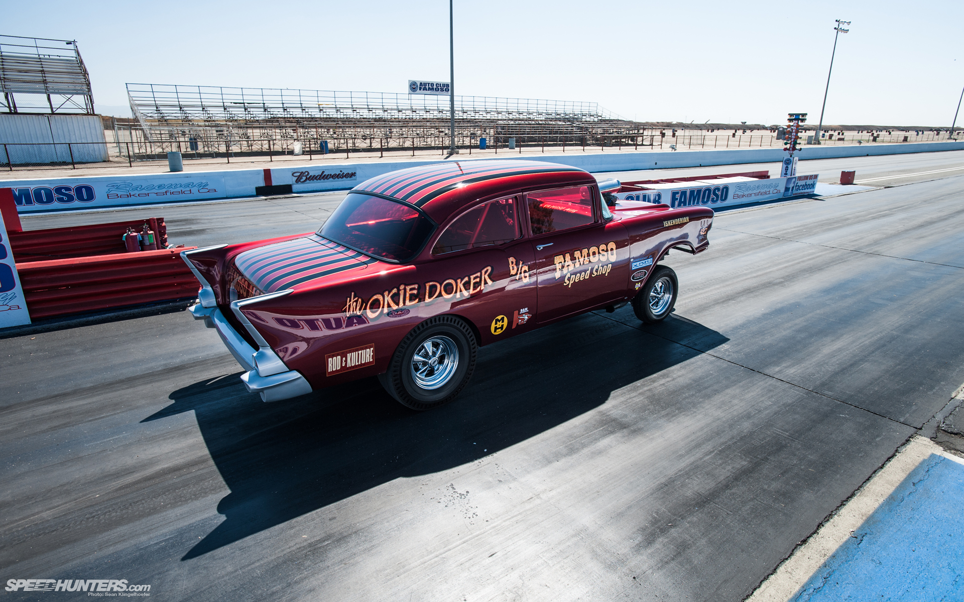 Fonds d'cran Voitures Dragster Chevrolet (1957)