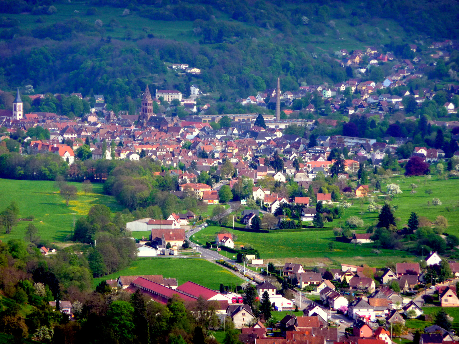 Fonds d'cran Nature Paysages ALSACE VALLEE DE MUNSTER 2009