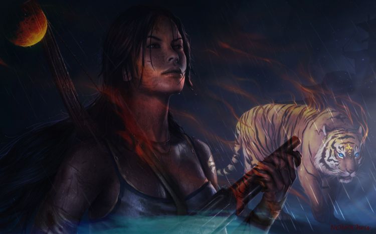 Fonds d'cran Jeux Vido Tomb Raider Wallpaper N345277