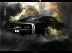  Art - Numrique Dodge charger R/T