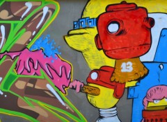  Art - Painting graffiti 