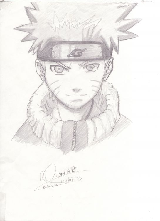 Wallpapers Art - Pencil Manga - Naruto fan art