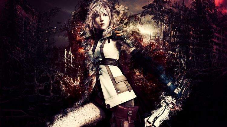 Wallpapers Video Games Final Fantasy XIII Final Fantasy XIII - Lightning