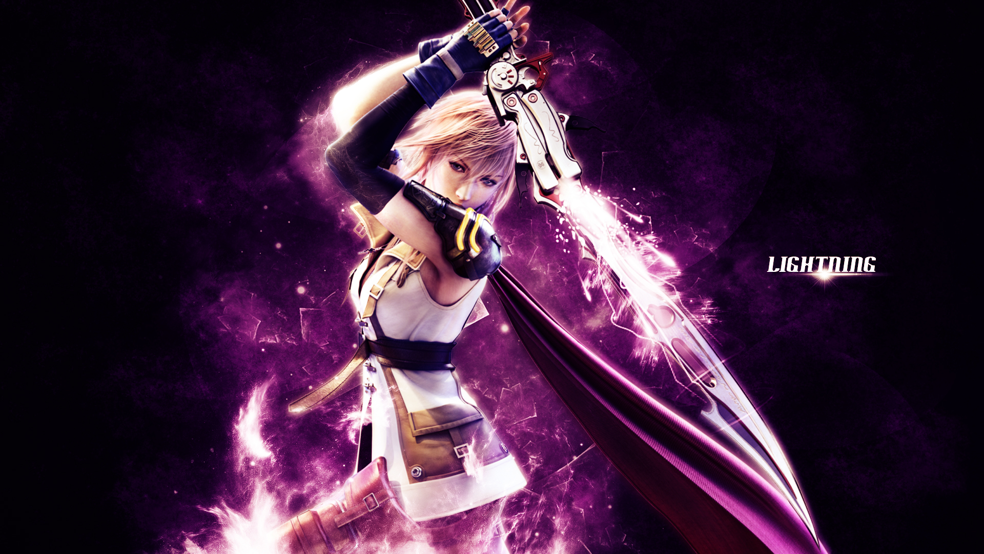 Wallpapers Video Games Final Fantasy XIII Final Fantasy XIII - Lightning