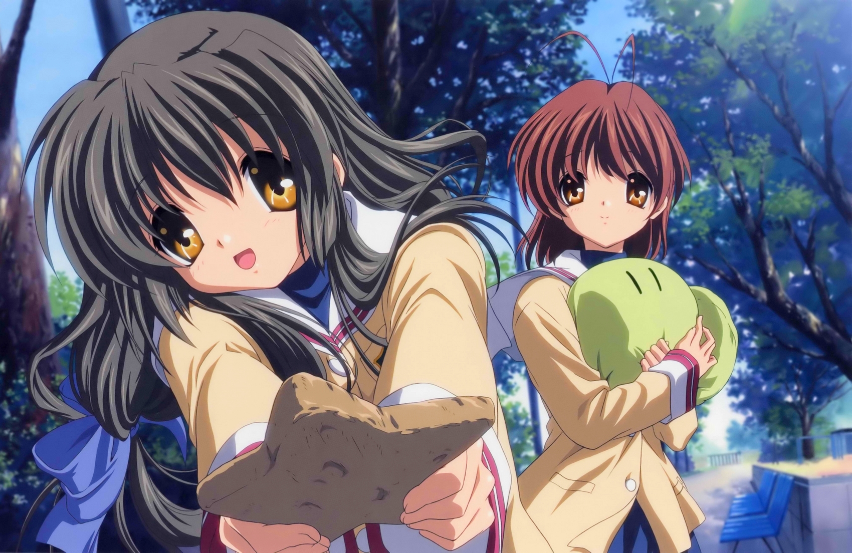 Fonds d'cran Manga Clannad (TV) 