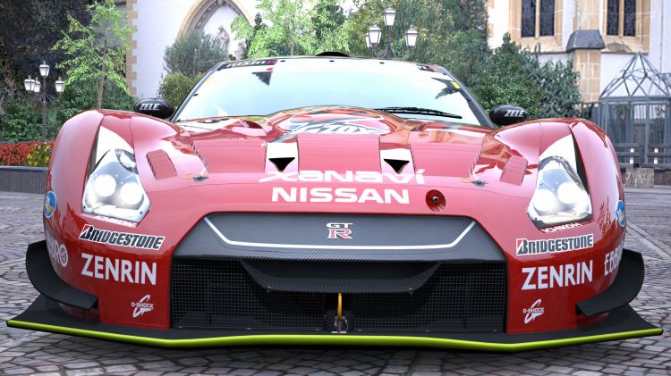 Fonds d'cran Jeux Vido Gran Turismo 5 Nissan XANAVI NISMO GT-R '08