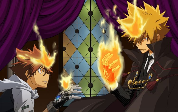 Fonds d'cran Manga Katekyoshi Hitman Reborn Wallpaper N346667