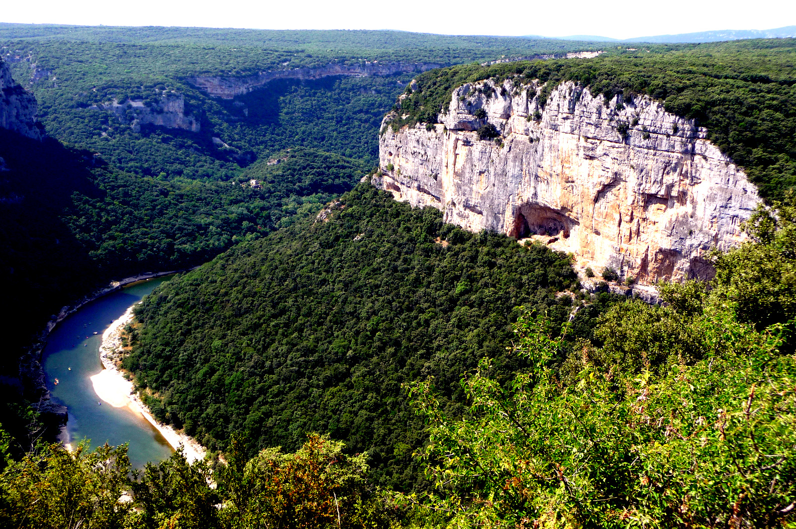 Fonds d'cran Nature Gorges PAYSAGE ARDECHOIS